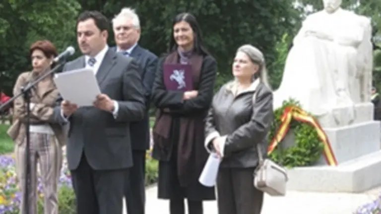 Plasencia, en el homenaje a Pérez Galdós.