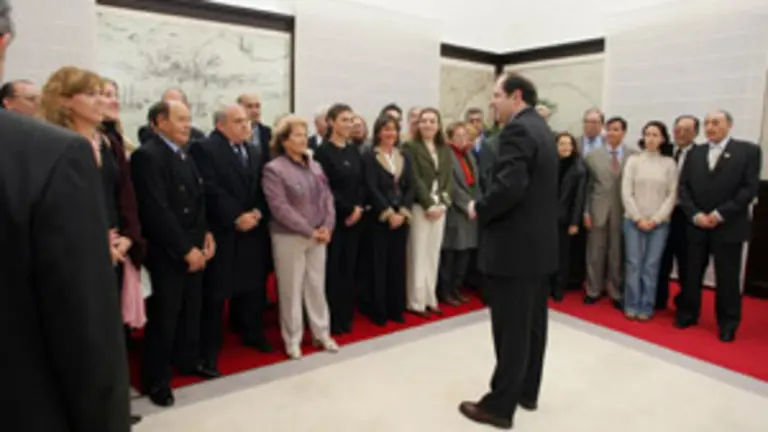  Herrera recibió en febrero de 2007 en audiencia a los responsables de las Federaciones de casas regionales.