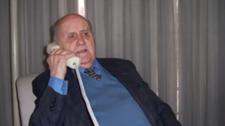  Cosme Sordo, en su despacho del Centro Asturiano de Madrid.