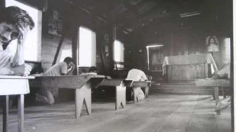  Una de las fotograf&iacute;as de la muestra &lsquo;O exilio galego en Venezuela&rsquo;.