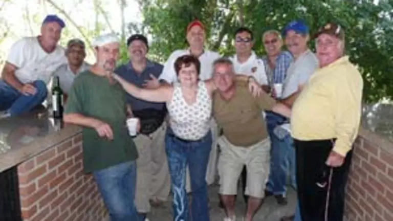 Los integrantes del Comit&eacute; Coordinador de la Galaica, junto a colaboradores. 