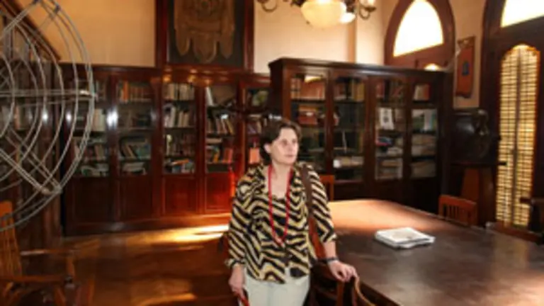  Mar&iacute;a Jos&eacute; Ramos, en el Centro Asturiano de Buenos Aires en su &uacute;ltimo viaje a Argentina.