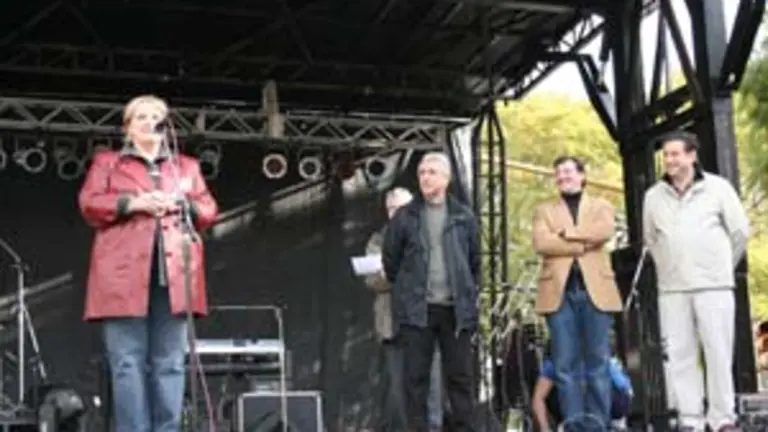  Mar&iacute;a Xos&eacute; Porteiro se refiri&oacute; al significado del Camino de Santiago para los gallegos.