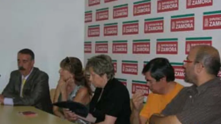  Un momento de la presentación del disco.