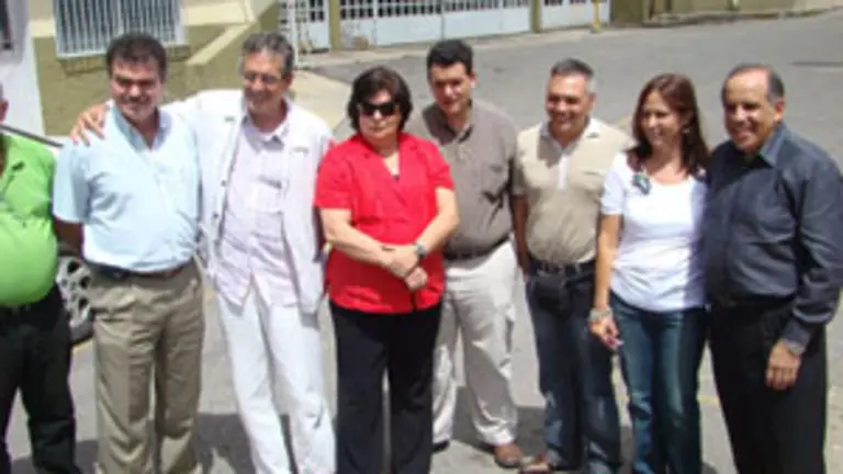 Hernández visitó el lugar de celebración del Festival de Tradiciones Canarias.