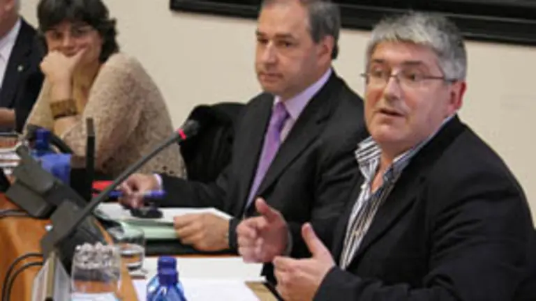 F&eacute;lix Porto, durante su comparecencia en la comisi&oacute;n de investigaci&oacute;n.