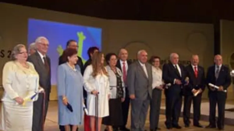  Un momento del acto de entrega en el Auditorio de Oviedo.