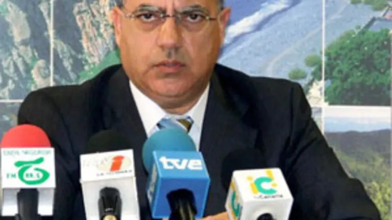 Casimiro Curbelo, presidente del Cabildo de La Gomera.