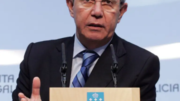 Emilio P&eacute;rez Touri&ntilde;o, presidente de la Xunta de Galicia. 