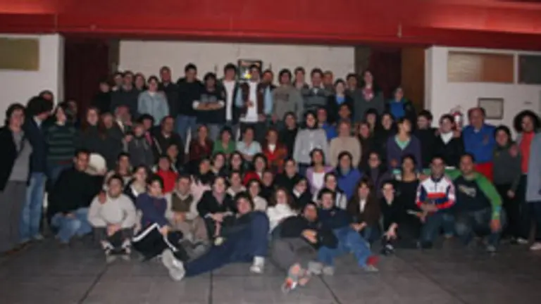  Todos los participantes del Congreso de J&oacute;venes Asturianos del Cono Sur.