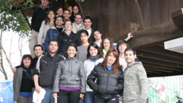  Los integrantes de la asamblea que elabor&oacute; las conclusiones.