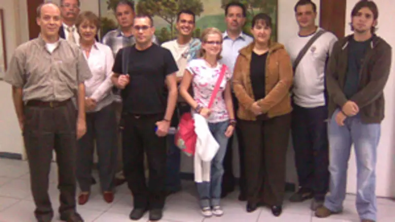  Parte del grupo del Programa de Iniciativas Empresariales.