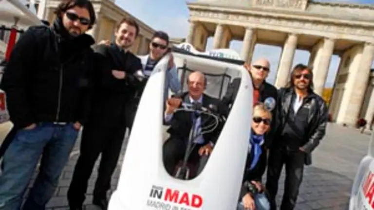 Santiago Fisas, en una de las actividades promocionales.