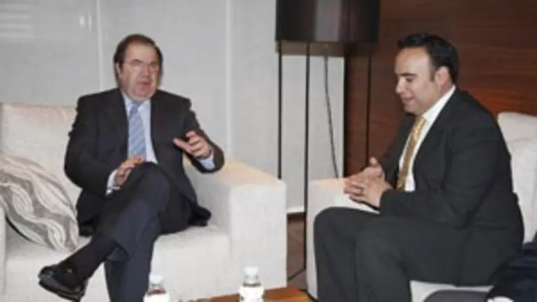  Herrera recibió al ministro de Comercio Exterior, Industria y Turismo de Colombia, Guillermo Plata –a la dcha.–.