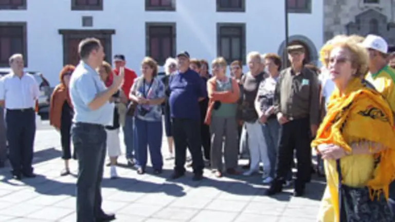  Los emigrantes estuvieron en la Villa Mariana de Candelaria.