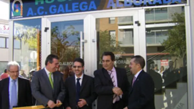 Un momento de la inauguraci&oacute;n.