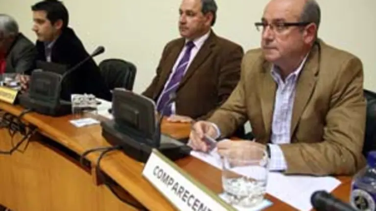  El secretario de Emigraci&oacute;n, durante su comparecencia en la Comisi&oacute;n.