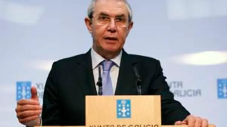  Touri&ntilde;o, durante la rueda de prensa posterior al Consello de la Xunta.