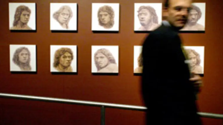  Imagen de la inauguración de la exposición ‘Los primeros europeos, tesoros de la Sierra de Atapuerca’.