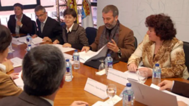 Rubio y Gago, durante la constituti&oacute;n del consejo rector.