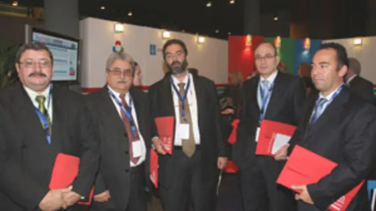  Algunos de los intervientes en en el Encontro.