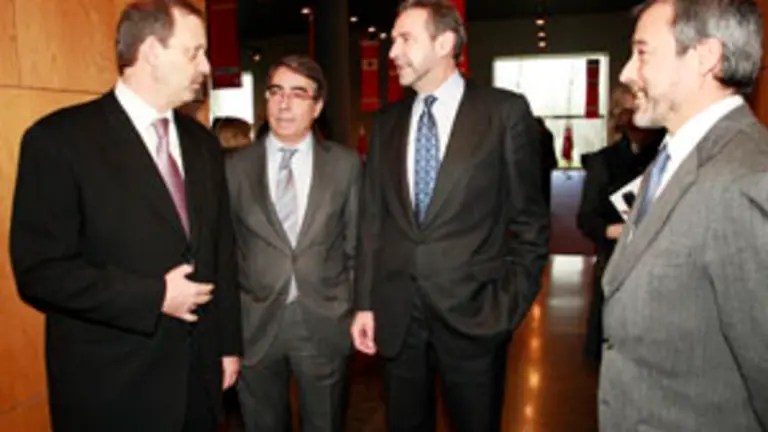  El conselleiro de Econom&iacute;a e Facenda fue el encargado de clausurar este tercer Encontro de empresarios.