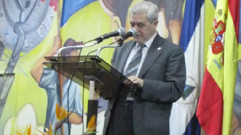  Riopedre, durante la inauguraci&oacute;n en Nicaragua.