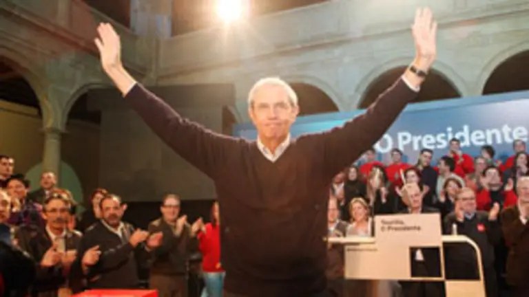  Touri&ntilde;o pidi&oacute; el sufragio a los que ya le votaron a &eacute;l y tambi&eacute;n a Zapatero.