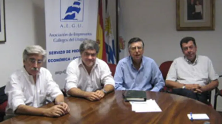  De izquierda a derecha, Antonio R&iacute;os, Fernando Feij&oacute;o, C&eacute;sar Antelo y Mario Hern&aacute;ndez.