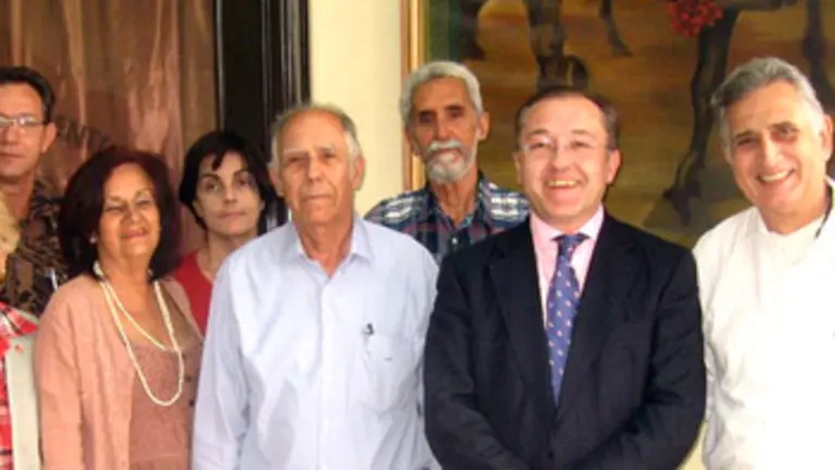  Colsa se reunió con Rabanillo y los presidentes de las Casas Regionales