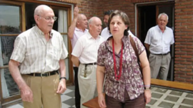  Venancio Blanco y Mar&iacute;a Jos&eacute; Ramos, durante la &uacute;ltima visita de la consejera a Argentina.