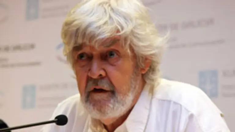  Xos&eacute; Manuel Beiras, ex portavoz nacional del BNG, en un acto la semana pasada.