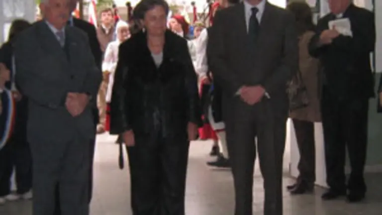  Mar&iacute;a Jos&eacute; Ramos, durante la visita al Centro Asturiano de Santa Fe el pasado mes septiembre.