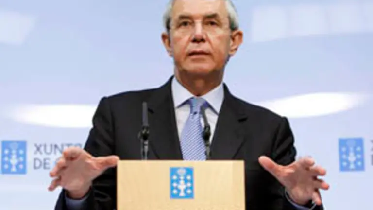  Touri&ntilde;o, en la rueda de prensa posterior al Consello de la Xunta de la pasada semana.