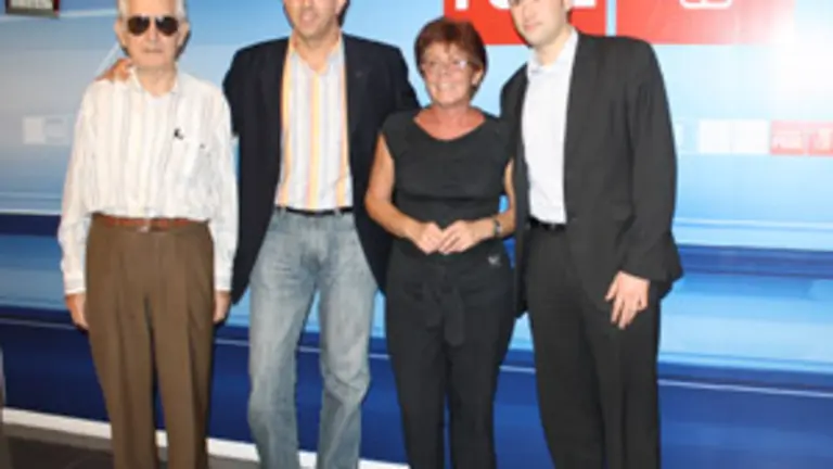  Felix Mu&eacute;s, Jes&uacute;s Guti&eacute;rrez, Mar&iacute;a de los &Aacute;ngeles Ruis&aacute;nchez y Guillermo Mart&iacute;nez.