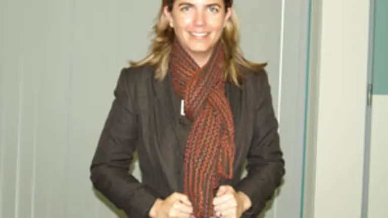  Victoria Cristóbal, durante su participación en el seminario de la Coordinadora.