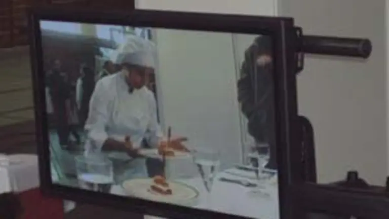  Aimara vista por las cámaras, durante el concurso celebrado en Zamora (Castilla y León).