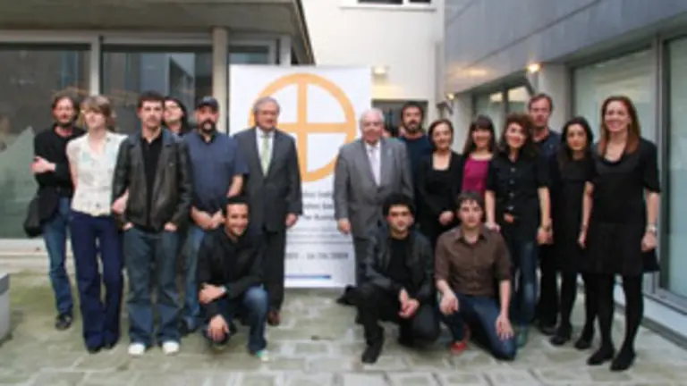 El presidente Areces, durante la inauguraci&oacute;n.