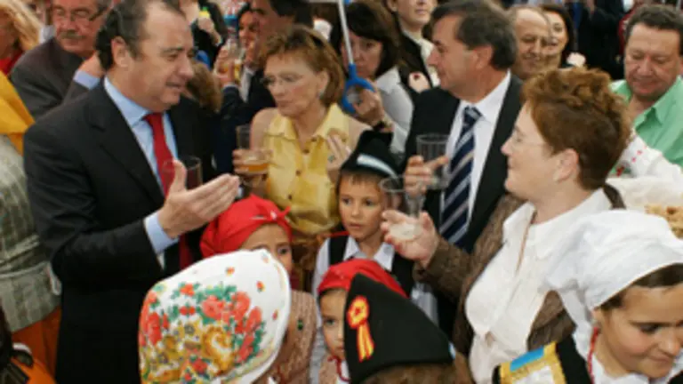  Teresa  Ordiz, durante la celebraci&oacute;n de este a&ntilde;o. 