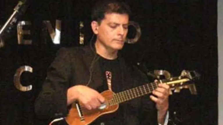  Benito Cabrera, embajador del timple, visitó Venezuela.