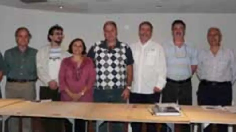  Parte de la nueva Coordinadora 2009-2001. 