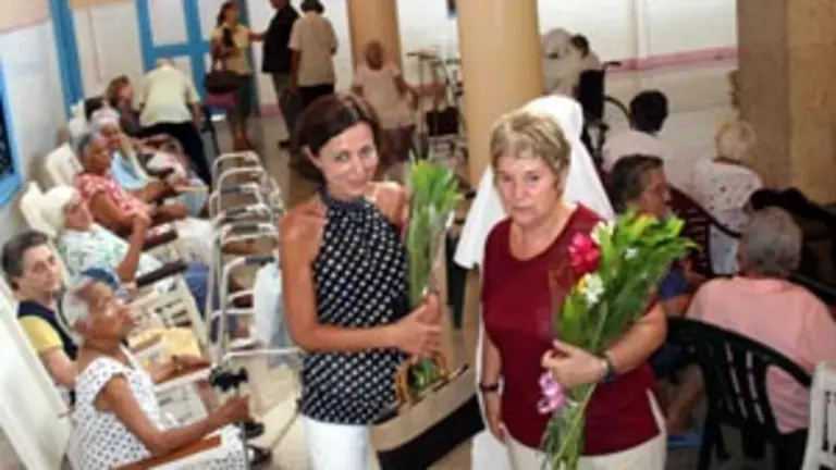  García de Oteiza y Mari Rico encabezaron el agasajo.