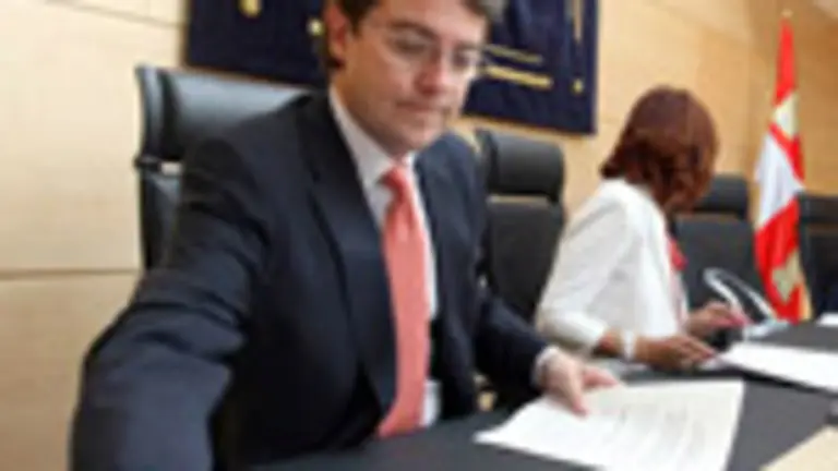  El consejero de Interior y Justicia, Alfonso Fernández Mañueco.