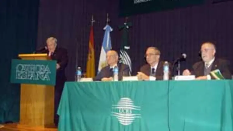 Jorge A. Alonso, durante su intervenci&oacute;n.