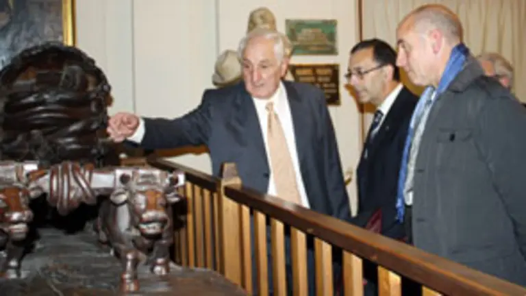  Santiago Camba, durante su &uacute;ltimo viaje a Argentina el pasado mes de julio.