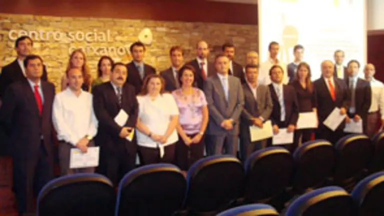  Los participantes en la iniciativa de la Fundaci&oacute;n Galicia Emigraci&oacute;n y de la Direcci&oacute;n General de emigraci&oacute;n.