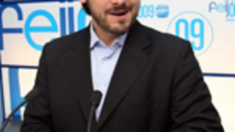  Rodr&iacute;guez Miranda, en la rueda de prensa. 