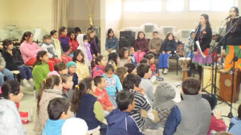 Decenas de niños disfrutaron de las actividades programadas. 