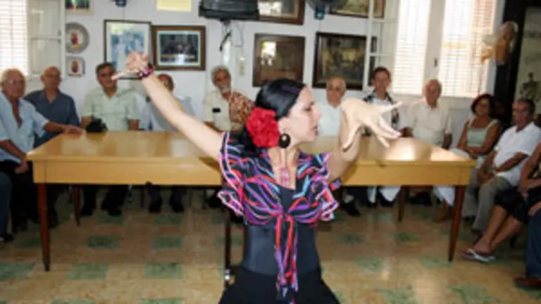  Un momento de la actuación. 