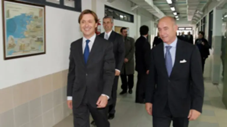  Santiago Camba -a la dcha.-, durante su &uacute;ltima visita a Argentina. 